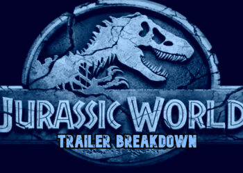 The Jurassic World logo.